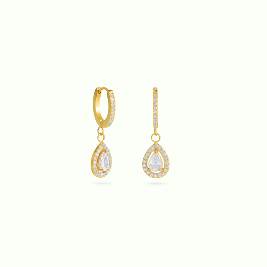 Addict Drop Diamond Treasure Earrings + Drop Diamond Treasure Earrings