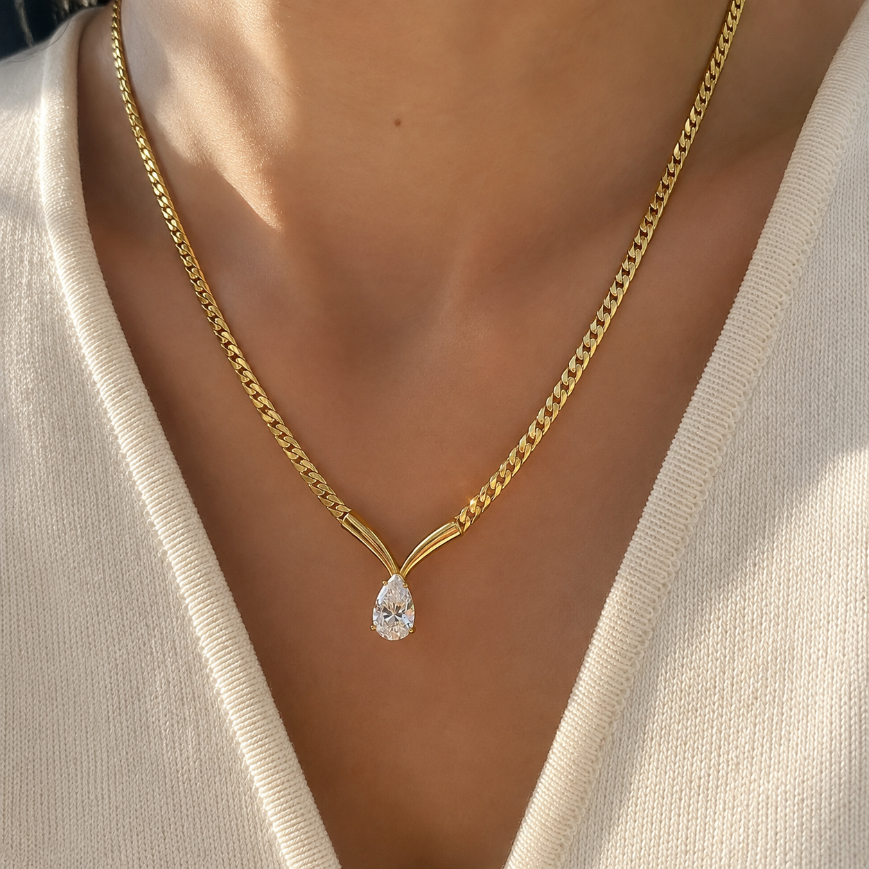 Diamond Treasure Necklace + NO PIERCING ADDICT EARCUFFS