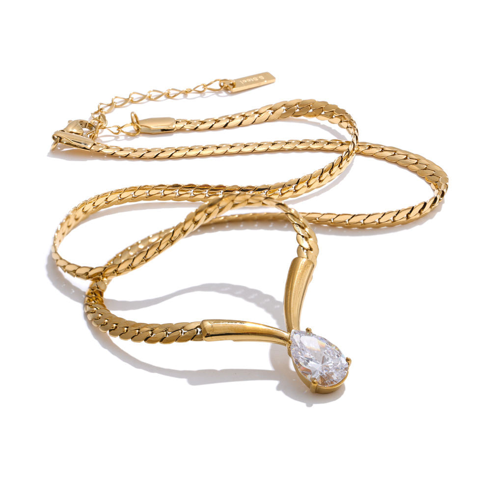 Diamond Treasure Necklace + NO PIERCING ADDICT EARCUFFS