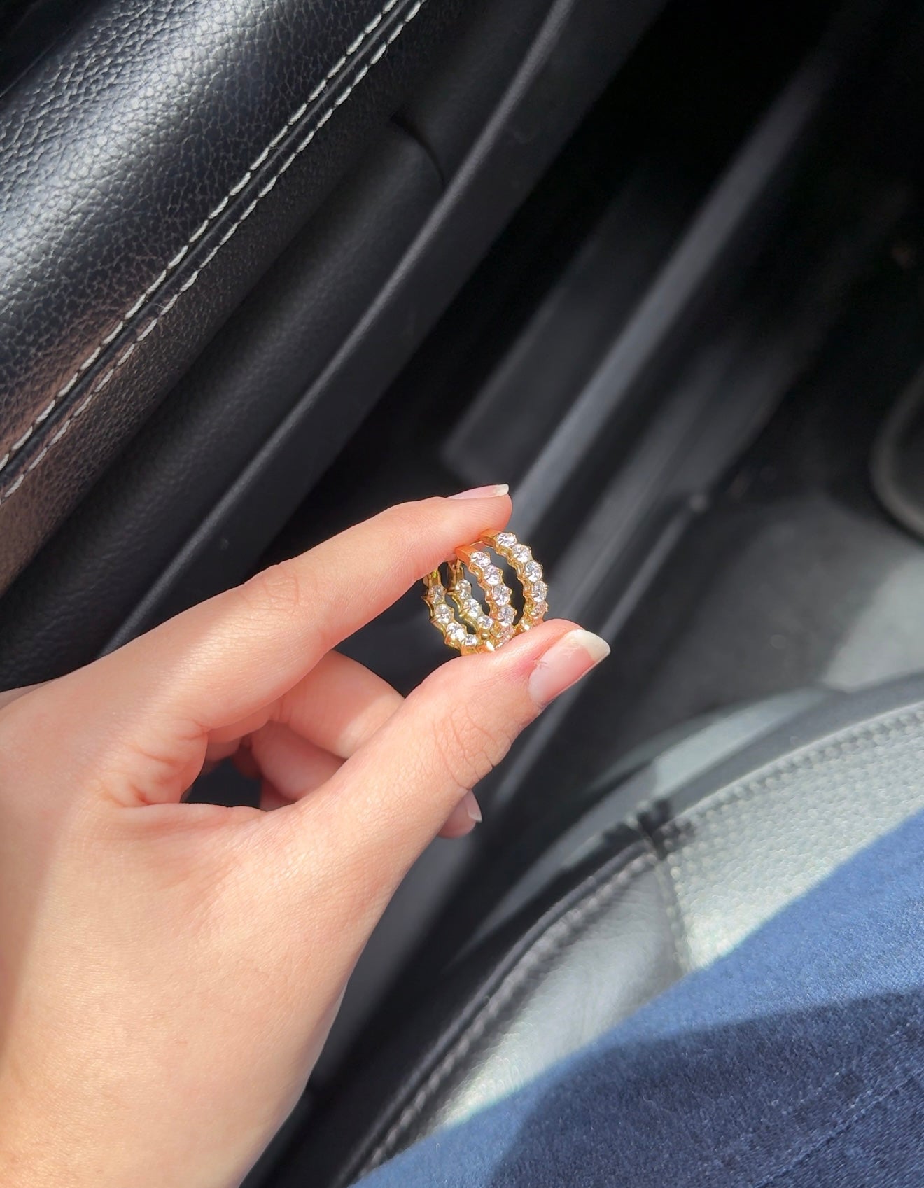 Inez Diamond Treasure Hoops