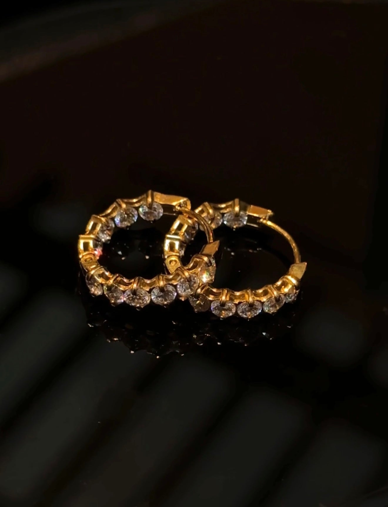 Inez Diamond Treasure Hoops